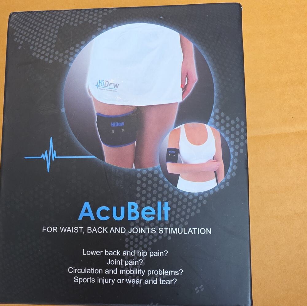 HiDow AcuBelt Wearable Belt Electrode for HiDow TENS/EMS, 2-Channel
